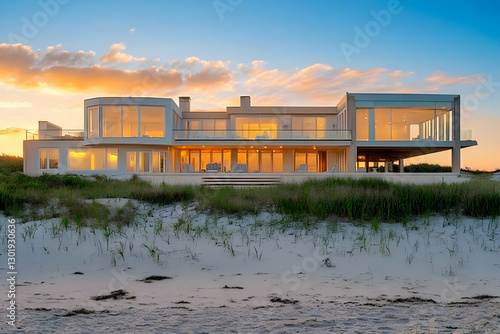 Photo Modern Beach House Su...