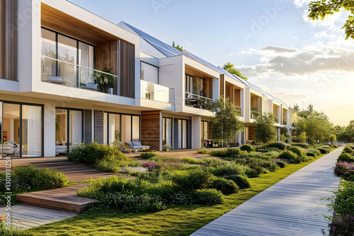 3D Illustration Modern Eco-...