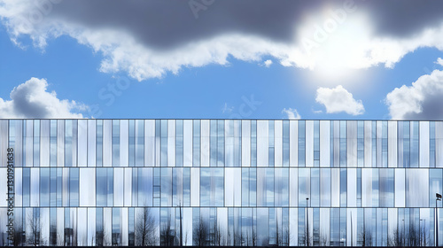 Photo Modern Glass Building...