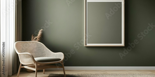 3D Illustration Interior De...