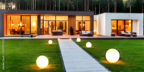 Photo Modern House Architec...