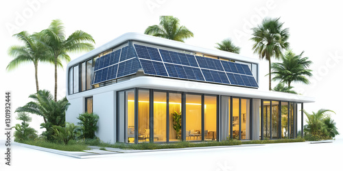 3D Illustration Modern Sust...