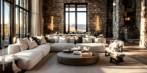 Photo: Rustic Living Room I...
