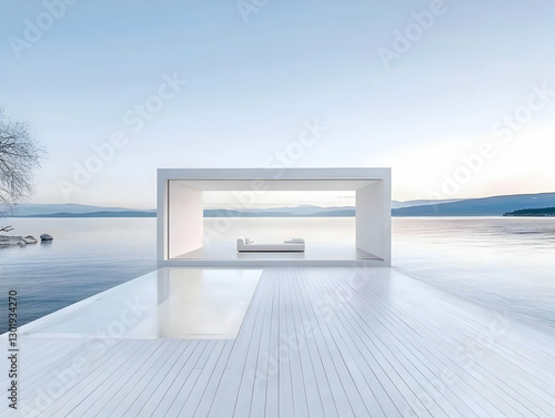 Illustration Minimalist Whi...