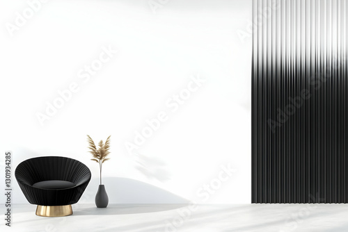 3D Illustration Interior De...