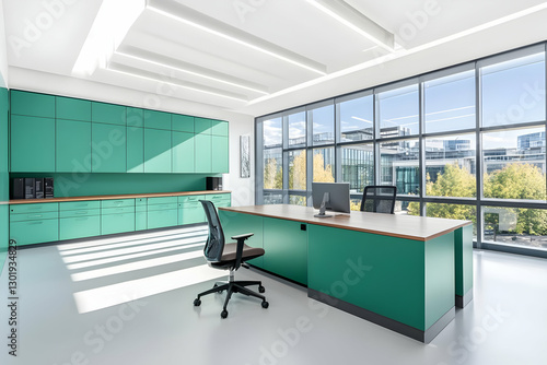 Photo Modern Office Interio...