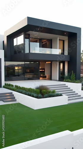 Photo Modern House Architec...