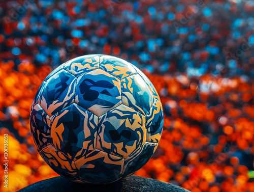 Photo, Soccer Ball in Stadi...