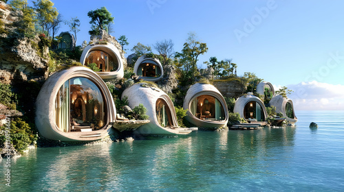 3D Illustration Futuristic ...