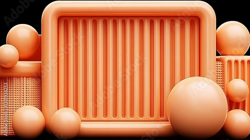 3D Abstract Background Illu...