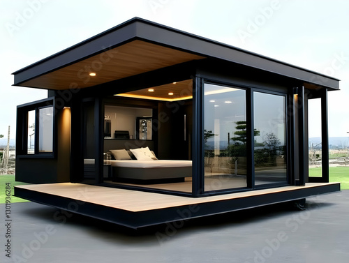 Photo Modern Tiny House Arc...