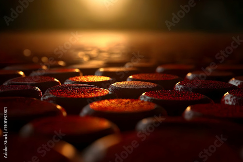 3D Illustration Abstract Ba...