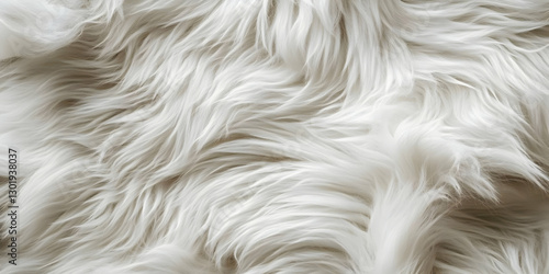 Photo - Soft White Fur Text...