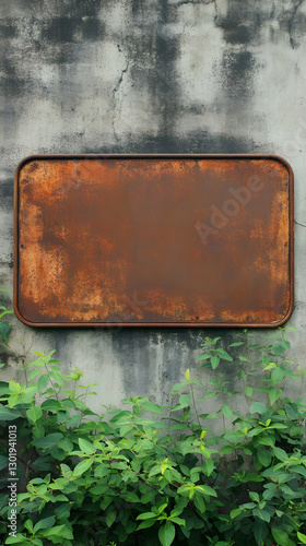 Photo Rusty Metal Plate on ...