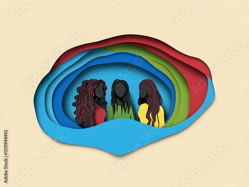 Illustration - Abstract Wom...