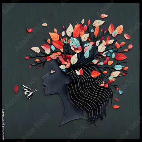 Illustration - Woman Silhou...