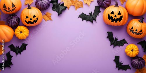 3D Halloween Background Ill...