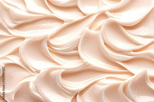 Beige Cosmetic Cream Textur...