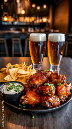 Photo, Spicy Chicken Wings,...