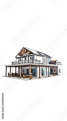 Illustration - Modern House...