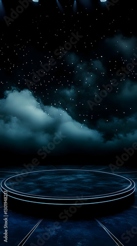3D Background - Dark Night ...