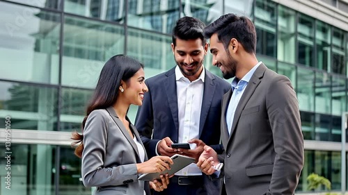 business people talking on the phone