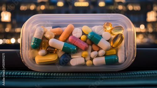 Photo Assorted Pills Capsul...