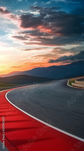Illustration - Sunset Racet...