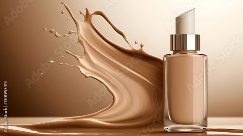 3D Illustration - Liquid Fo...