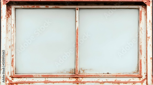 Photo Rusty Window Frame De...