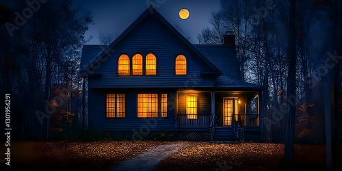 Illustration of Cozy House,...