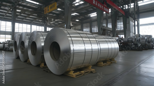 Photo Steel Rolls Storage W...