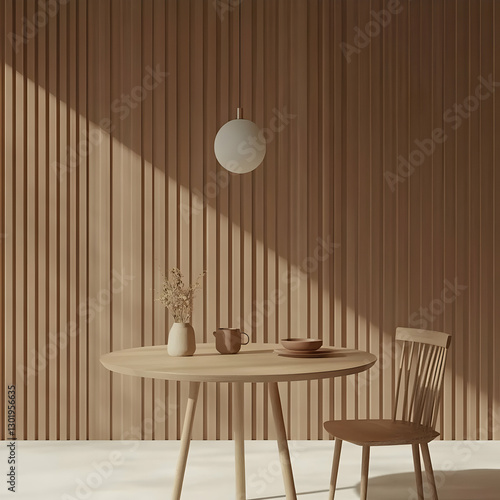 3D Illustration Room Interi...