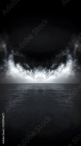 Dark Abstract Background Il...