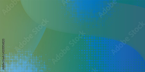 Gradient background in green tones Modern smooth abstract dark blue with noise for modern background design modern arts gradient