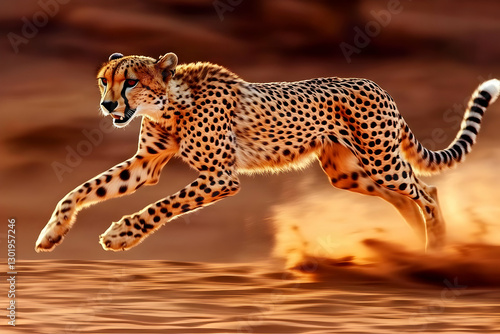 Illustration of Cheetah Run...