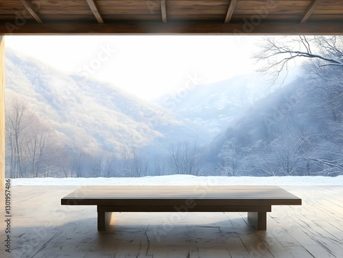 3D Illustration Winter Land...
