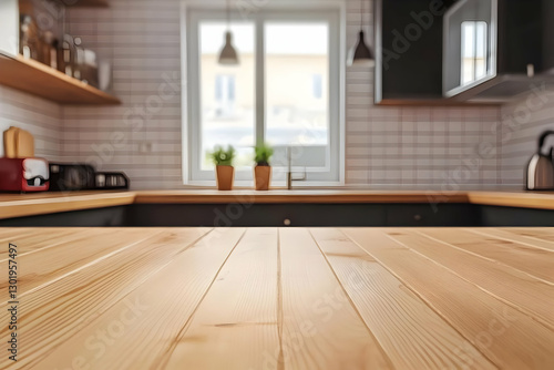 Illustration - Empty Wooden...