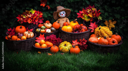 Illustration of Autumn Harv...