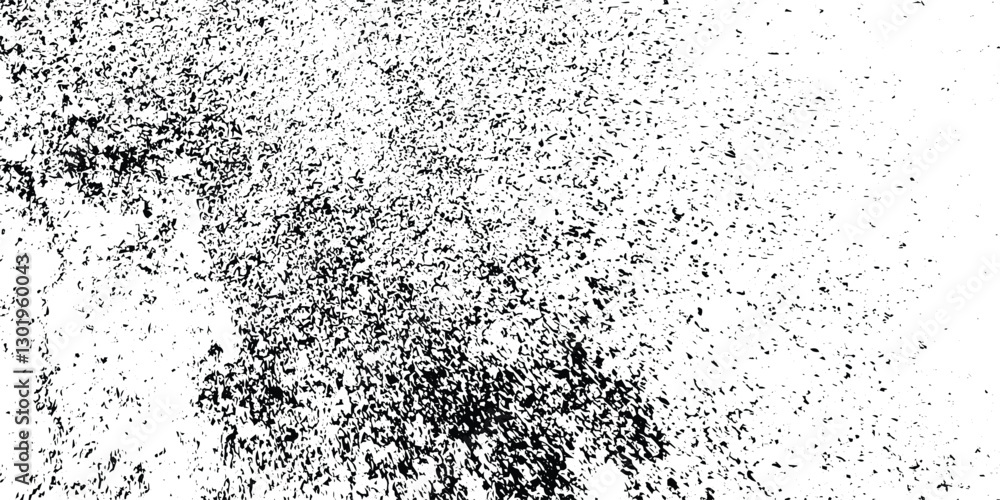 Fototapeta premium Abstract texture dust old damage dirty grainy and dusty scratches on white background overlay vector textures.