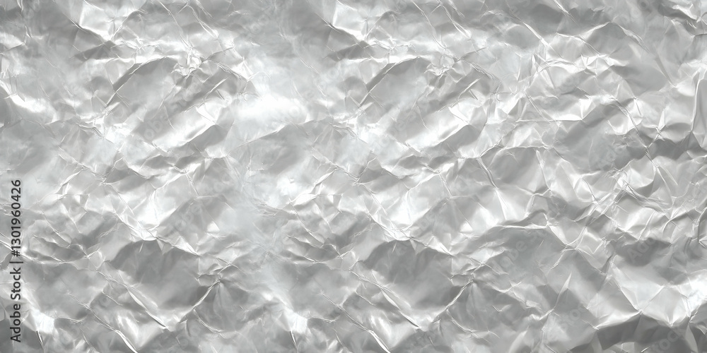 Obraz premium Crumpled White Paper Background Texture - Photo