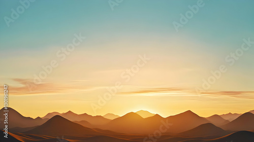 3D Illustration - Desert Su...
