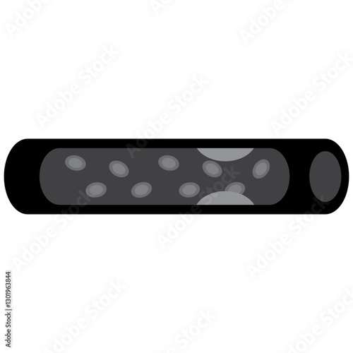 cholesterol palque glyph icon