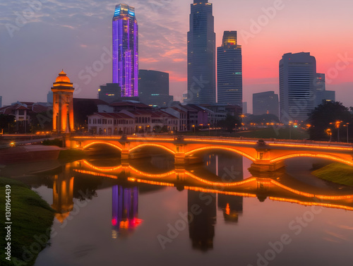 Photo - Cityscape at Dawn B...