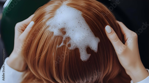 Photo - Woman Washing Hair ...