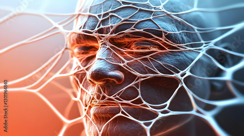 3D Illustration - Face, Web...