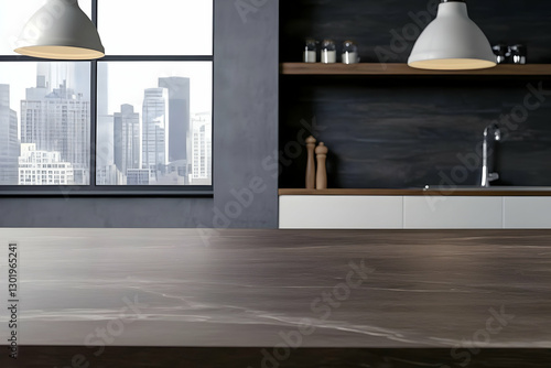 Illustration Kitchen Interi...