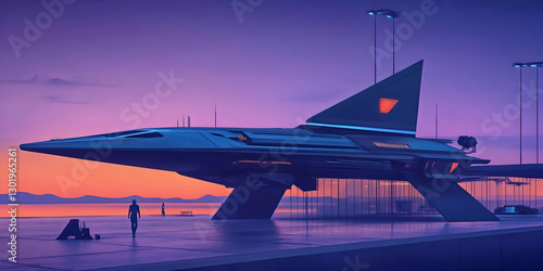 Illustration - Futuristic S...