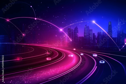 Illustration - Futuristic C...