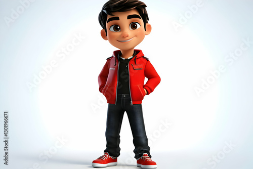 3D Illustration Cool Youth ...